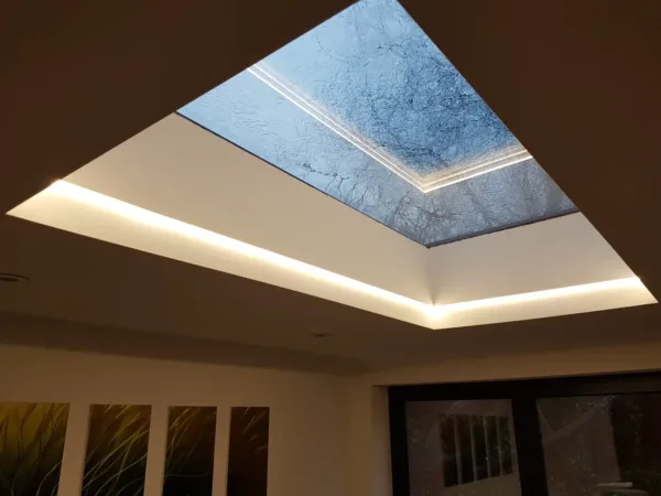 Sunview Stepped Installed with LED Lights